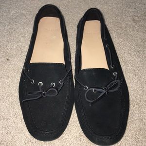 Cole Haan women’s black suede drivers - sz 7.5